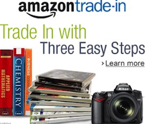Find out how to trade in your used items to Amazon! 
