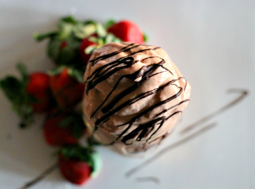 Chocolate Strawberry Nice Cream